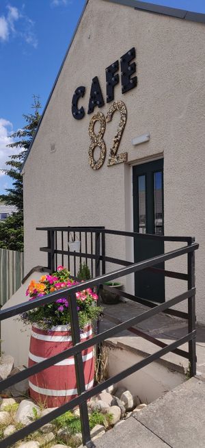 Hello at Cafe Eighty2 in Drumnadrochit