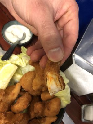 Scampi at Northcote Fish & Chips in Northcote