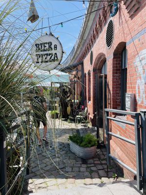 Outside  at ÜberQuell Brauwerkstätten in Hamburg