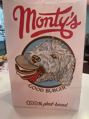   at Monty's Good Burger in Riverside