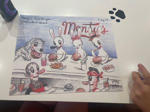   at Monty's Good Burger in Riverside