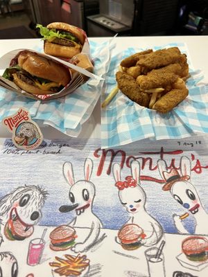   at Monty's Good Burger in Riverside