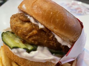   at Monty's Good Burger in Riverside