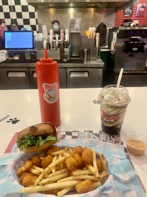   at Monty's Good Burger in Riverside
