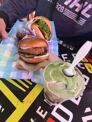   at Monty's Good Burger in Riverside