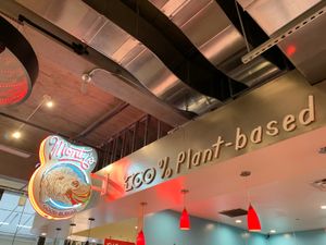 Monty’s ?? 100% Plant-based  at Monty's Good Burger in Riverside