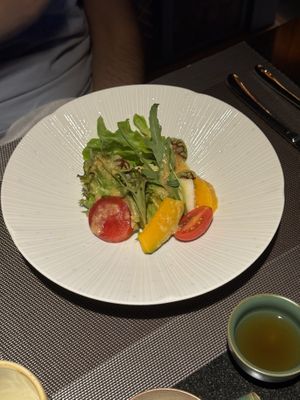 Seasonal veg  at Yù Shàn Gé 鈺善閣 in Taipei