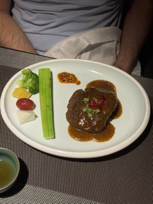 Lions mane, pepper saucee  at Yù Shàn Gé 鈺善閣 in Taipei