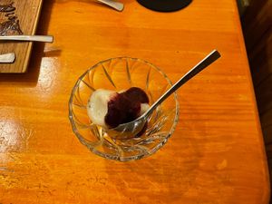 Dessert   at Minoya in Tokyo