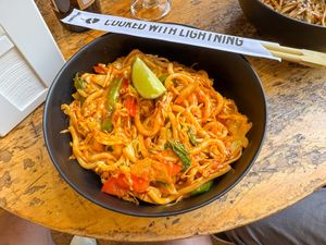 my custom portion at Wok to Walk in Riga