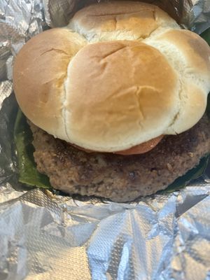 Impossible burger at Pure Juicery Bar in Cary