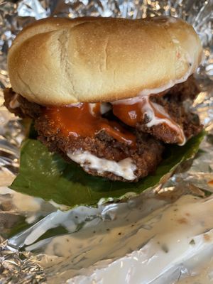 Buff chick sandwich  at Pure Juicery Bar in Cary