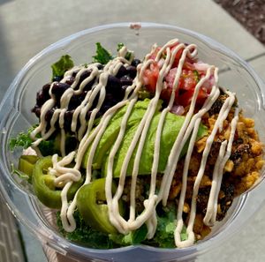 Chipotle Bowl at Pure Juicery Bar in Cary
