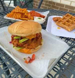 Chipotle chick'n at Pure Juicery Bar in Cary