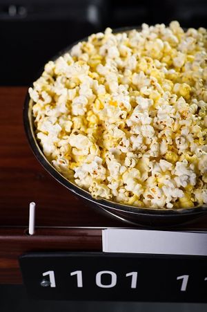 popcorn at Alamo Drafthouse Cinema in San Francisco