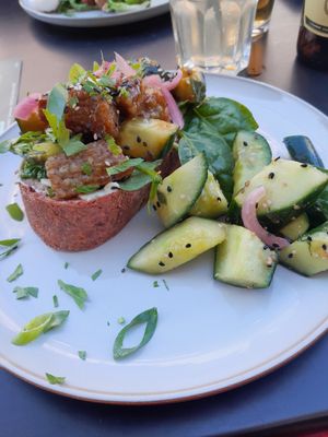 Tempeh twist at The Harvest in Rotterdam