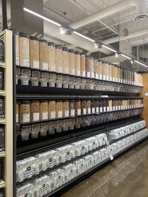 Bulk Section (Kind of Small Compared to Rest of Store)  at Whole Foods Market - Westlake in Seattle