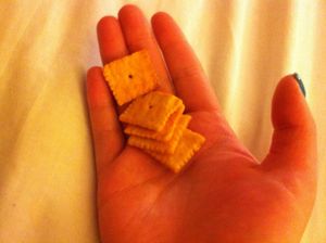 I don't even like crackers and these were amazing. at Whole Foods Market - Westlake in Seattle