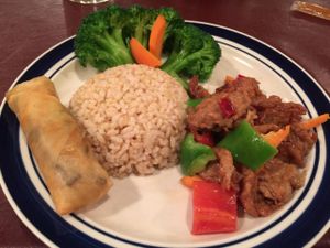 combo D  at Affinity Vegetarian Garden in Winnipeg