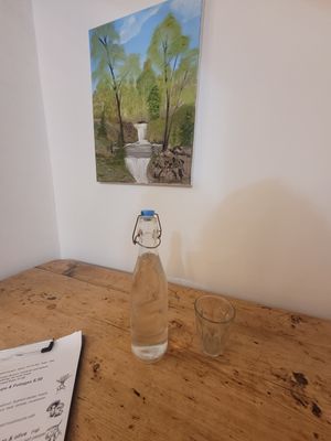 Water For Table at Domu in Bangor