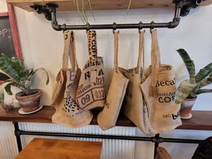 Handmade Repurposed Bags Made By Owner For Sale at Domu in Bangor