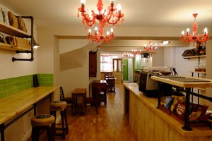 inside at Domu in Bangor