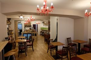 Interior ground floor at Domu in Bangor