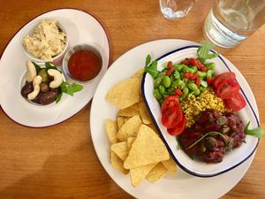 House salad at Domu in Bangor