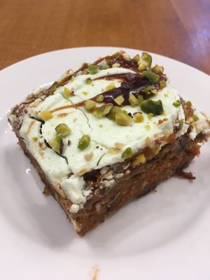 Great carrot cake at Domu, Bangor at Domu in Bangor