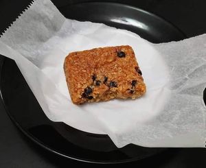 Blackberry flapjack at Domu in Bangor