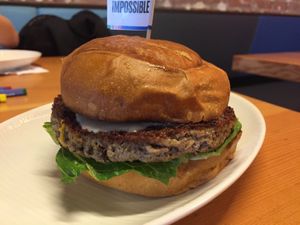 Impossible trufflemaker 100% vegan and delicious  at Umami Burger - Randolph in Chicago