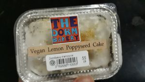Lemon poppyseed cake at The Dorm Bakery in Chiang Mai