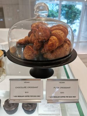 Vegan croissants at The Cakery - Lee Garden in Hong Kong Island