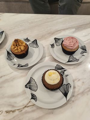 Vegan cupcakes at The Cakery - Lee Garden in Hong Kong Island