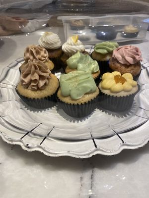 The vegan selection!!  at The Cakery - Landmark in Hong Kong Island