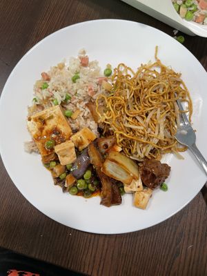   at Delicious Vegetarian Restaurant in Winnipeg