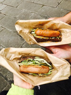 rice-pudding , its speicial taiwan food.
all the plantbased food, very delicious and clean environment. The boss called PAPA is nice and warm. I'll look forward to papa store！
 at Lǎo Diē Shū Shí 老爹蔬食 in Tainan