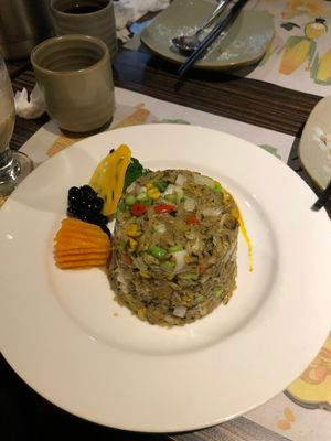 Pumpkin rice (milk)  at Kuan Xin Yuan - Easy House - AnHur District in Taipei