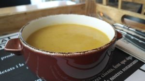 Veggie Soup at GreenVita - The Style Outlets in Viladecans