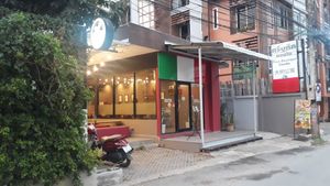 Outside at Pasta Corner in Chiang Mai