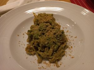 Broccoli tagliatelle at Pasta Corner in Chiang Mai