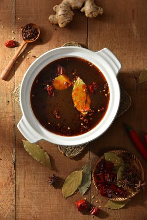 Chuanshu Spicy Hot Pot  at Kuan Xin Yuan - Easy House in New Taipei City