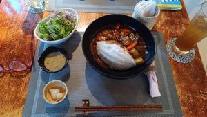 Classic Curry at Cafe HOC in Battambang