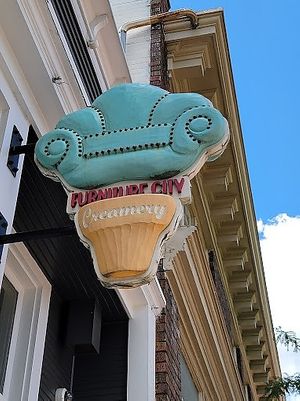 Furniture City Creamery - Exterior - Taken from Google at Furniture City Creamery in Grand Rapids