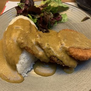 Vegan katsu curry at Wagamama in Swindon