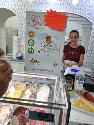 Vegan cone at Fresco in Sorrento
