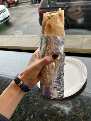 Falafel wrap   at East Side Pockets in Providence