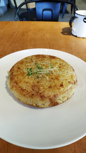 Vegan batata suíça at Café Cultura - Rua Manoel Severino de Oliveira in Florianopolis