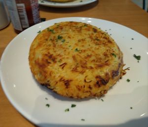 Batata suíça vegana at Café Cultura - Rua Manoel Severino de Oliveira in Florianopolis