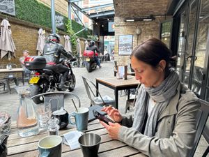   at The Bike Shed Motorcycle Club in London